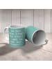 Mr. & Mrs. Panda Tasse Spruch Beamtin Kraft mit Spruch in Meeresbrise