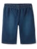 sheego Bermudas in blue denim