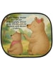 Mr. & Mrs. Panda Sonnenschutz Auto Bär Kind Design mit Spruch in Weiß
