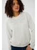 Kaffe Sweatshirt KAdaniela Loose fit in Light Grey Melange