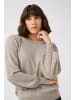 Kaffe Strickpullover KAkaren Regular fit in Feather Gray