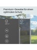 SONGMICS Seitenmarkise Sheld in Anthrazit - (B)350 x (H)180 cm