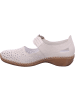 rieker Slipper in offwhite/crema