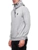 Rusty Neal Kapuzen-Sweatshirt mit Masken-Funktion in Grau