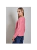 Street One Langarmshirt in sugar coral mel.