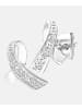 Diamant L'éternel Ohrstecker aus 375 Weißgold mit Diamant