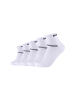 Skechers Socken Unisex 5p Basic Quarter Mesh Ventilation in White