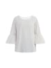 VINAJA Women Baumwollbluse in Wollweiss