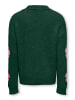 KIDS ONLY Pullover KOGNAJA L/S FLOWER PULLOVER KNT in pineneedle