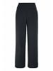 Hessnatur Hessnatur Hose Wide Leg ACTIVE WOOL aus Bio-Merinowolle in schwarz