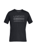 Under Armour T-Shirt 'Team Issue Wordmark' in schwarz