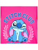 Lilo & Stitch Langarmshirt Disney Stitch mit Glitzer in Dunkelpink