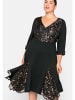 sheego by Joe Browns Kleid in schwarz