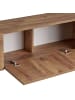 CALICOSY TV-Möbel ATLAS in Atlantische Kiefer/ Schwarz - (W) 180  x (H) 45  x (L) 30  cm