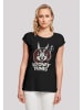 F4NT4STIC T-Shirt Looney Tunes Bugs Bunny' in schwarz