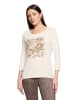 Betty Barclay Basic Shirt mit Placement in Beige/Taupe