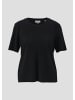 s.Oliver T-Shirt kurzarm in Schwarz