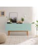 home24 Sideboard LINDHOLM - Breite 150 cm in Mintgrün
