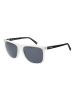 Skechers Männer Sonnenbrille Rechtwinklig Weiß
