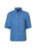 Franco Callegari Leinenbluse in blau - 0080