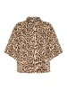 ICHI Hemd IHNIMA Regular fit in Brown Leopard aop