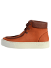 natural world Wallabi Cuello On Napa Sneaker Braun