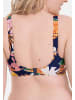 ROSA FAIA Bikini-Top Tropical Sunset in Deep Lagoon