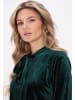 Usha Women Blouse in dark green