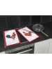 Wenko Herdabdeckplatten Universal Farm 2er Set, Herdabdeckplatten Universal Mod. Farm 2er Set in Mehrfarbig