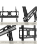 tectake Fernseherhalterung für 26-75 Zoll (66-191 cm), max. VESA 400 x 400