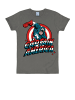 Logoshirt T-Shirt Captain America in grau