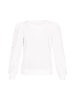 mimo Women Sweatshirt in WHITE