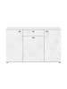 ebuy24 Sideboard Stone Weiß 138 x 40 cm