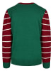 Urban Classics Crew Neck Jumper in x-masgreen/white
