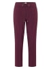 Cecil Hose in mulberry red