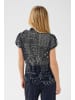 SAINT TROPEZ Langarm - Hemd LiljaSZ Gerade Passform in NightSky Paisley Mosaic
