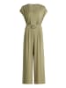 Betty Barclay Jumpsuit mit Raffung in Soft Olive