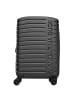 Mandarina Duck Flyduck 4 Rollen Kabinentrolley 55 cm mit Dehnfalte black