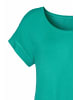 Vivance by Lascana Kurzarmshirt in grün, schwarz