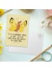 Mr. & Mrs. Panda Wanddeko Schmetterling Zitronenfalter mit Spruch in Gelb Pastell