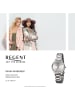 Regent Analog-Armbanduhr Regent Metallarmband silber mittel (ca. 32mm)