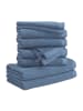 Möve Handtuchset Bliss 10-TLG in steel blue