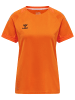 Hummel Hummel T-Shirt Hmllead Multisport Damen Leichte Design Schnelltrocknend in ORANGE TIGER