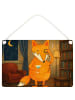 Mr. & Mrs. Panda Deko Schild Fuchs Lord Design ohne Spruch in Weiß