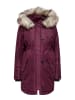ONLY Langer Parka in Mauve Wine
