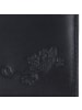 oxmox Leather Geldbörse RFID Schutz Leder 11 cm schwarz-lizard 2.0