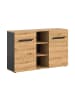 ebuy24 Sideboard Caserta Eiche 130 x 37 cm