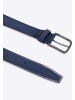 Wittchen Leather belt in Dark blue
