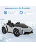 COSTWAY Kinder Elektroauto Lamborghini in Grau