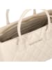 Valentino Frisia Shopper Tasche 35 cm in ecru